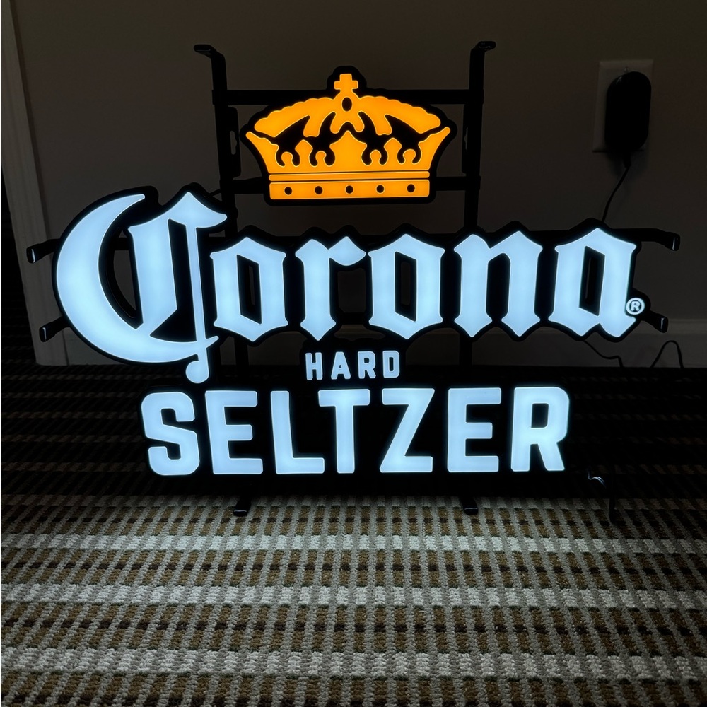 Corona hard seltzer neon sign - brand new with box